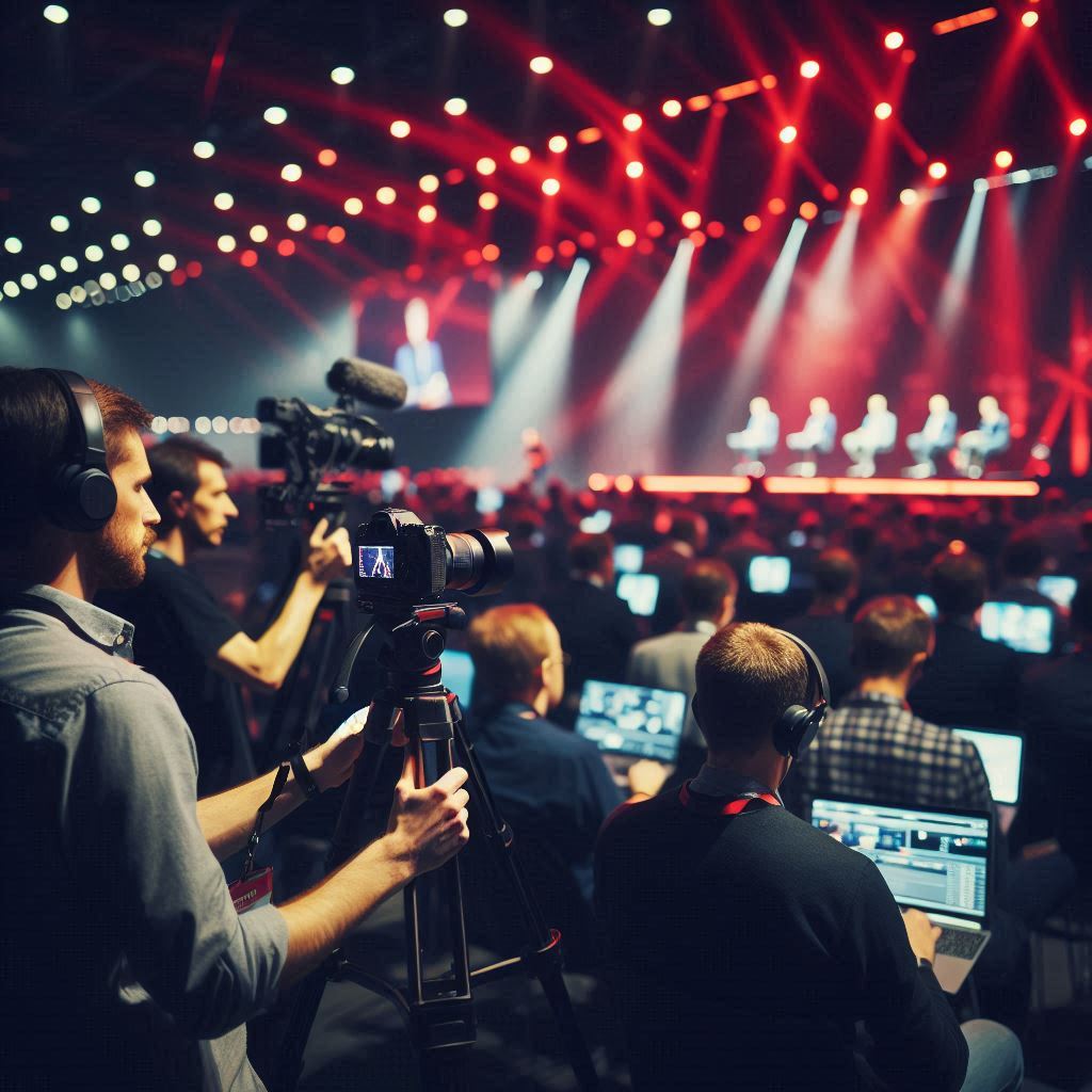 Media and social coverage at the event